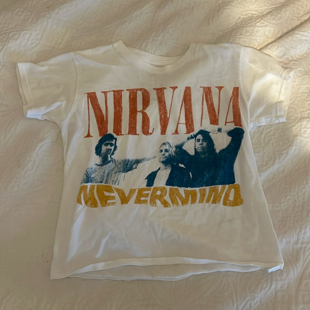 Urban Outfitters Nirvana Baby Tee